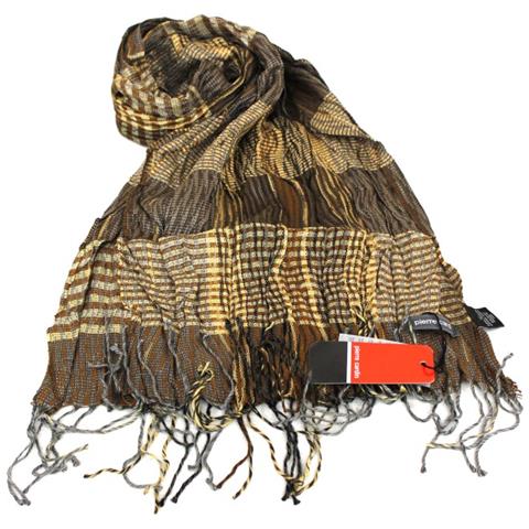 Sciarpa Uomo Pashmina Stropicciata Jc3398 Castoro - Foto 1