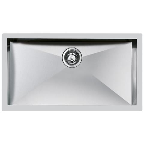 Lavello 1 Vasca 864x464 Mm Quadra Filototp Inox Spazzolato Cod. 1218 050 - 1218050 - Foto 1