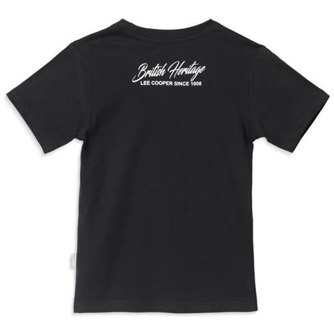 maglietta nera manica corta bambina