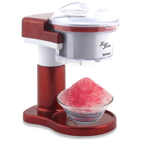 SOGO Raschiaghiaccio Elettrico Da 30w Con Lame In Acciaio Inossidabile - Ideale Per Le Granite SOGO Raschiaghiaccio Elettrico Da 30w Con Lame In Acciaio Inossidabile - Ideale Per Le Granite