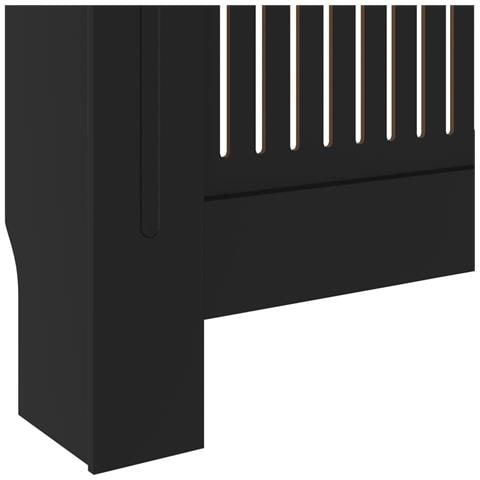 Copertura per Radiatore Nera in MDF 205 cm - Foto 2