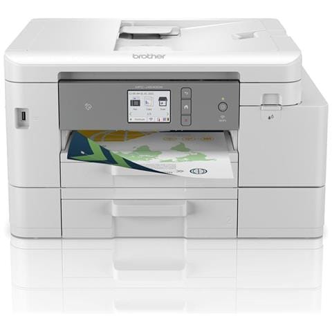 Multifunzione Brother Ink Mfc-j4540dw A4 20/19ipm 128mb 150ff Fax Adf Duplex Usb2.0 Wifi Lcd 6.8cm - Foto 11
