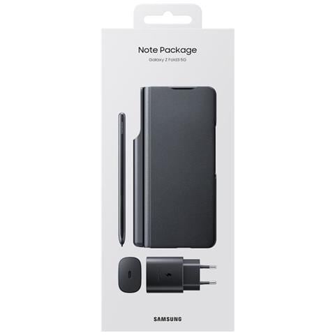 Pacchetto Accessori Per Samsung Galaxy Z Fold 3 Bundle, Nero - Foto 1