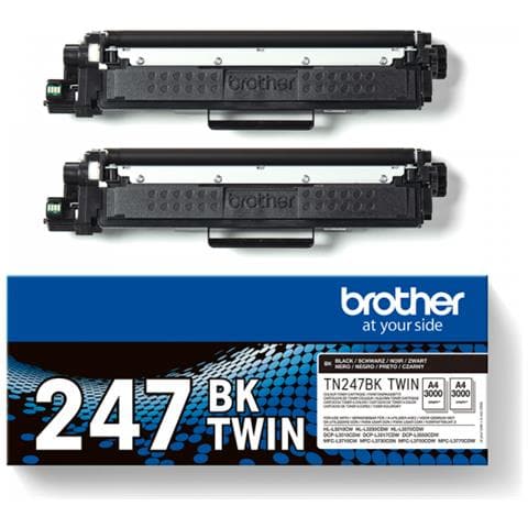 MULTIPACK TONER TN247BKTWIN 2xTN247BK 3.000PG CAD. X HL-L3230CDW / L3270CDW DCP-L3550CDW MFC-L3730CDN / L3750CDW / L3770CDW - Foto 3