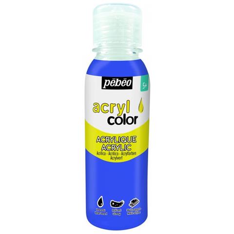 Pittura Acrilica Multisuperfici - Blu - 150 Ml - Foto 1