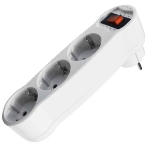 Ciabatta A 3 Prese Con Interruttore Luce 40045 - Foto 1