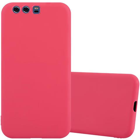 Custodia Compatibile Con Huawei P10 Plus In Candy Rosso - Coperchio Protettivo In Silicone Tpu Flessibile - Foto 1