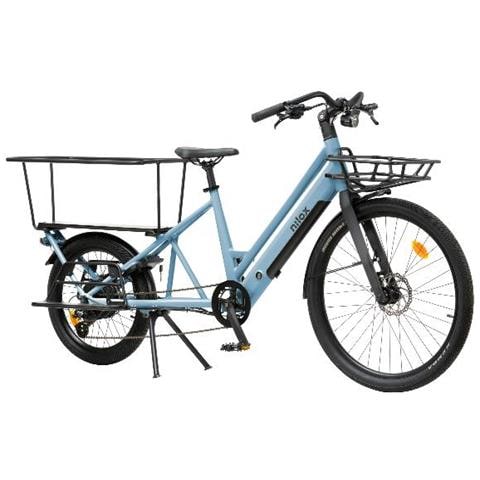 E-bike C3 Cargo Long Velocità 25 km /h Autonomia 50km Potenza 250W Colore Blu - Foto 5
