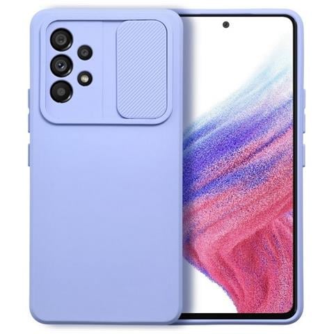 Custodia Tpu Silicone Cover Case Per Samsung Galaxy A53 5g A536 Lilla - Foto 1