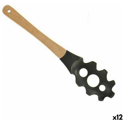 Cucchiaio Per Servire La Pasta Nylon Legno 5 X 34,5 X 7,5 Cm (12 Unità) - Foto 1