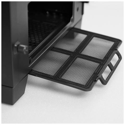 Case GA-01B-TG-OP Midi Tower ATX, EATX, ITX, micro ATX, Mini-ITX 2 Porte USB 3.2 Colore Nero (Finsetrato) - Foto 9