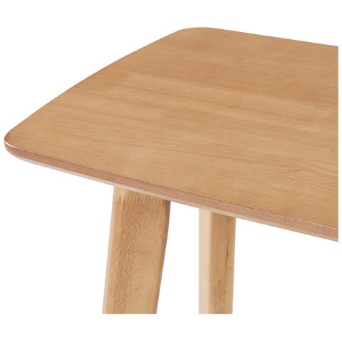 Tavolo Console Legno Chiaro 90 X 40 Cm Tulare - Foto 2