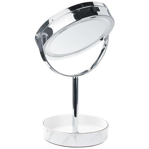 Specchio Per Make-up Led Savoie Bianco /argento - Foto 7