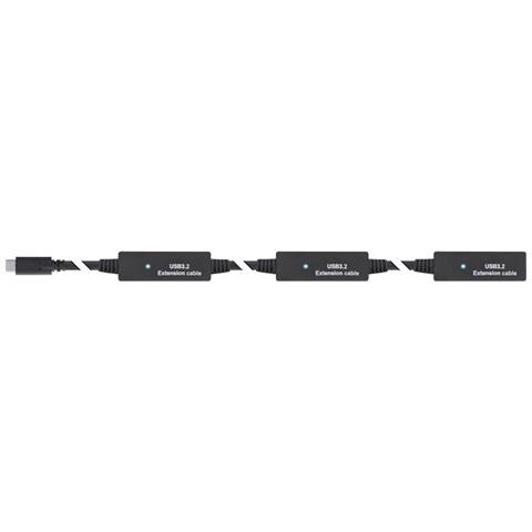 Estensione attiva USB 3.2 Gen. 1, da spina USB-C a presa USB-A, 10m - Foto 2
