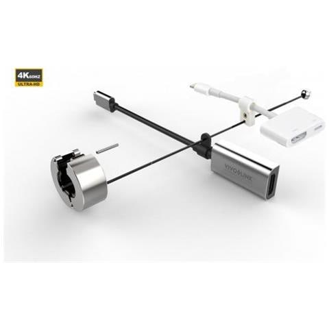 Proadring10s Cavo E Adattatore Video Hdmi Argento - Foto 1