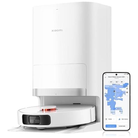 Robot Vacuum X20+ Aspirapolvere Con Sacco Potenza 75 W Colore Bianco - Foto 1