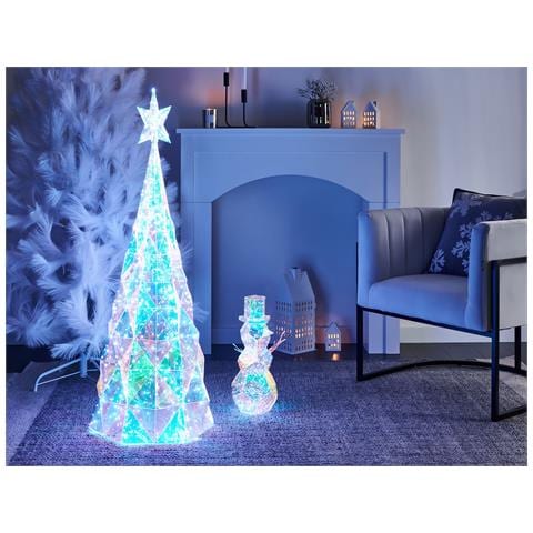 Decorazione Natalizia Led Multicolore 120 Cm Iceland - Foto 1