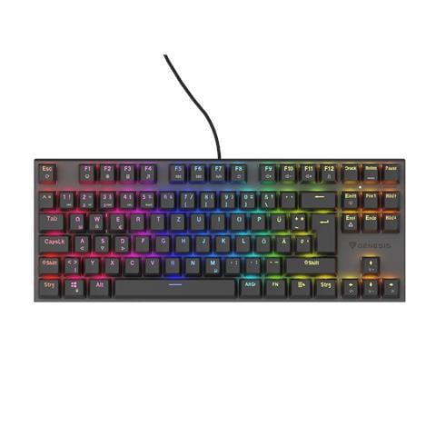NKG-1886 tastiera Gaming USB QWERTZ Tedesco Nero - Foto 2