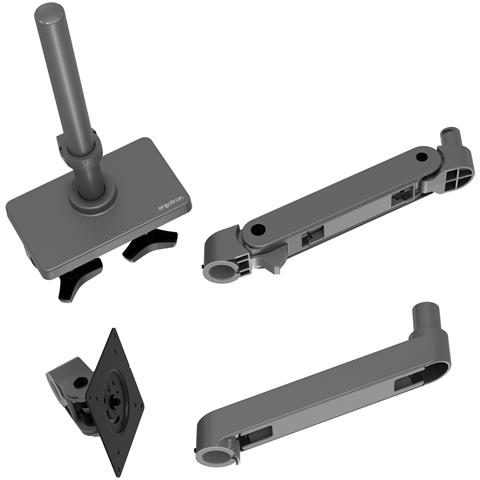 LX Series 45-695-293 Supporti a parete per TV 86,4 cm (34") Scrivania Grigio scuro - Foto 2