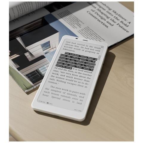 E-reader Palma2 6,13'' Bianco - Formato Smartphone Con Play Store - Foto 4