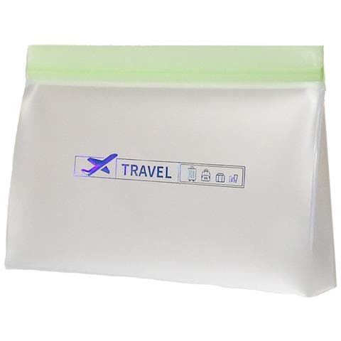 Sacchetto Autosigillante Impermeabile E Resistente All'umidità Per Viaggio E Organizzazione Green - Foto 1