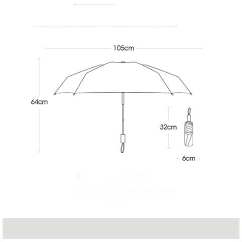 Ombrello Automatico Antivento Con 48 Stecche Rorzate Per Tempeste Black - Foto 5