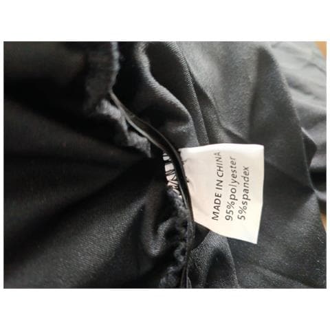 Elegante Camicetta Da Donna A Maniche Lunghe Con Scollo A V Nera Taglia Xl - Foto 2