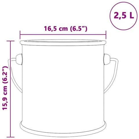 Pittura murale Sabbia 16.5 x 16.5 x 15.9 cm - Foto 7