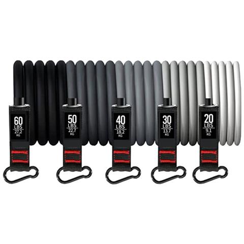 Set Di Bande Di Resistenza Tpe Da 100 Lb - 11 Pezzi Per Allenamento In Casa - Foto 2