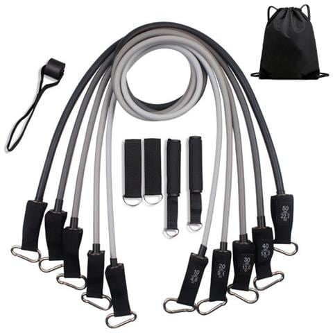 Set Di Bande Di Resistenza Tpe Da 100 Lb - 11 Pezzi Per Allenamento In Casa - Foto 1