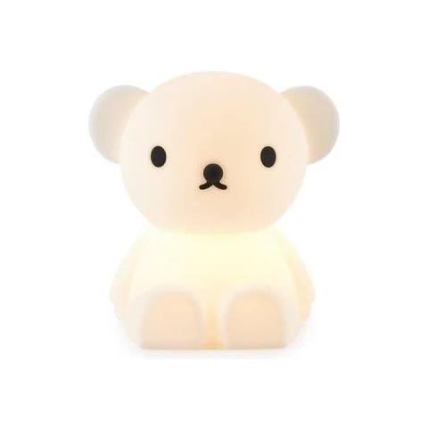 Mr. Maria Boris First Light Night Light - Soft Silicone Bear Nightlamp For Kids Bedroom  6 Dimming Modes  Usb-c Rechargeable  Bpa-free  14x20x21cm  Warm 2700k Led Glow  1-100 Lumens - Foto 2