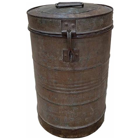 Baule In Metallo Artigianale 29x29x41h Cm - Foto 2