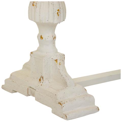 Tavolino Da Ingresso In Legno Marrone 150x80x72h Cm - Foto 7