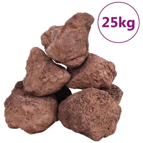 Rocce Vulcaniche 25 kg Rosse 10-30 cm - Foto 1