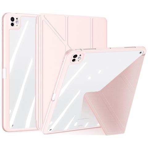 Cover per iPad Pro 11 (2024) - Pelle /PU, Rosa - Foto 1