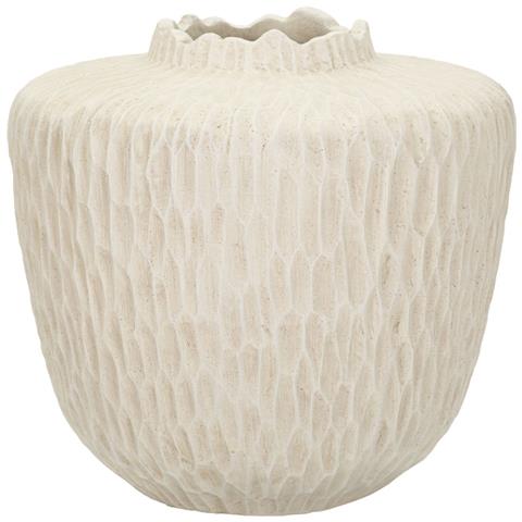 Vaso Shade Largo In Magnesio Color Crema - Foto 1