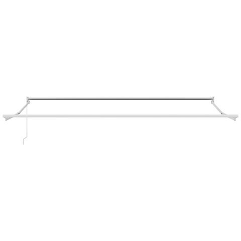 Telaio per tende da sole retrattile manuale Bianco 4 x 2 m - Foto 2