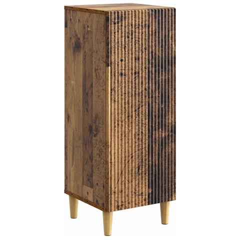 Credenza Legno antico 33 x 34,5 x 90 cm Legno ingegnerizzato - Foto 1