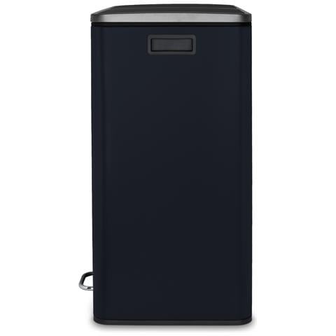 Pattumiera A Pedale 60 L, 2 Scomparti 30 L,blu Notte - Foto 2