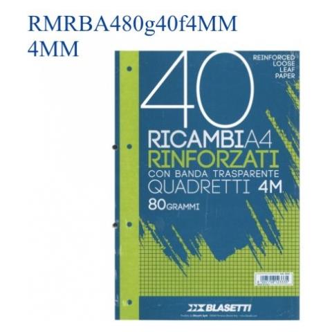 Ricambi A4 Quadri 4mm 40ff - Foto 2