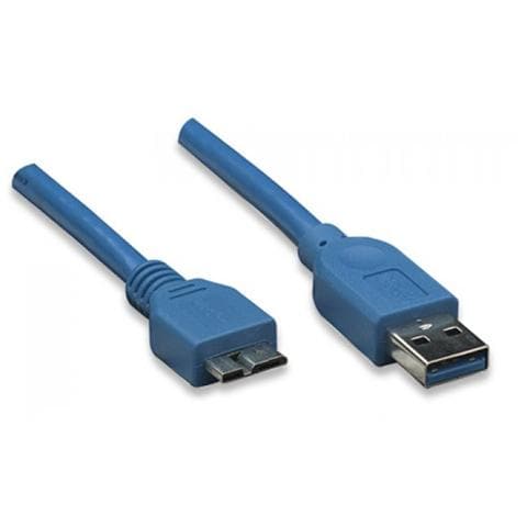 ICOC MUSB3-A-005 - Cavo USB 3.0 Superspeed A / Micro B 0,5 m - Foto 1