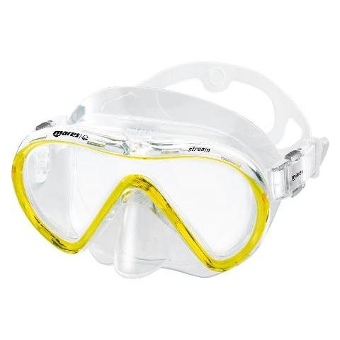 Adulti Maschera Mask Stream, Unisex, Mask Stream, Gelb / transparent - Foto 1