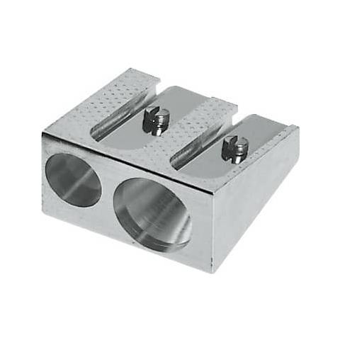 Temperamatite Metallo 50-34 Foro Doppio In Metallo 10 Temperamatite - Foto 2