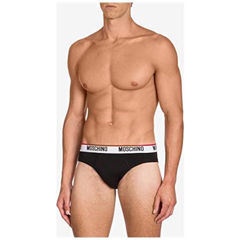 Slip U0mo Underwear Logo Su Elastico Colore Bianco Conf. Da 2 Am17mo14 - Foto 2
