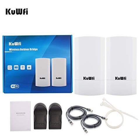 2-pack 300mbps Wireless Outdoor Cpe Kit Indoor Outdoor Point-to-point Supporta Soluzione Distanza Di Trasmissione 1km Per Ptp Applicazione Ptmp - Foto 2
