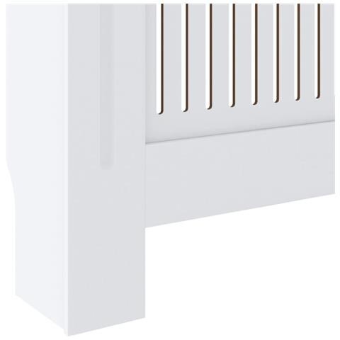 Copertura per Radiatore Bianca in MDF 205 cm - Foto 2