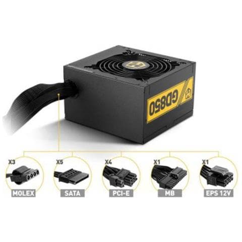 HUMMER GD850 80 PLUS Gold 850W ATX Nero alimentatore per computer - Foto 2