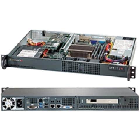 Case 510-203B Server Rack 1U Micro-ATX - Foto 1