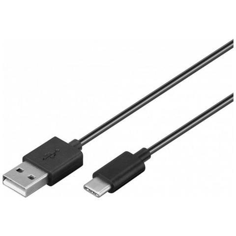 Goobay 59124 Cavo Usb 3 M Usb 2.0 Usb A Usb C Nero (goobay Usb-c Charging And Sync Cable. Black. 3.0m) - Foto 1