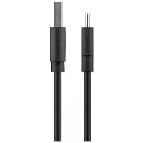 Goobay 59124 Cavo Usb 3 M Usb 2.0 Usb A Usb C Nero (goobay Usb-c Charging And Sync Cable. Black. 3.0m) - Foto 2